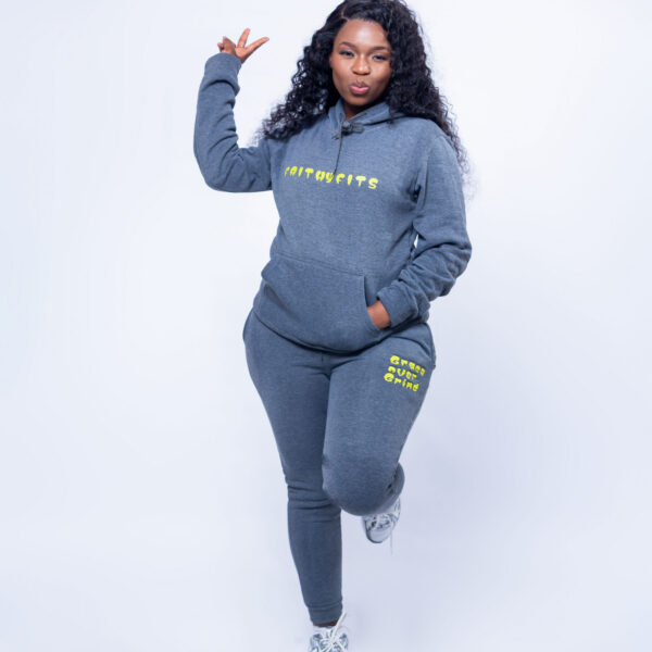 Grace Over Grind Tracksuit - Grey