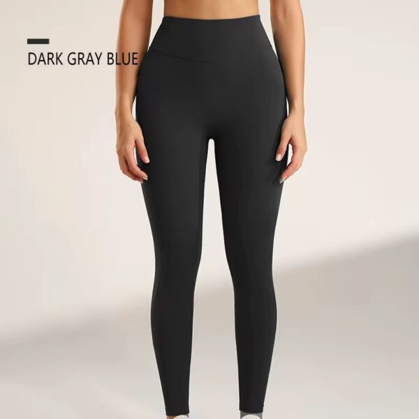 Eden Glow Leggings - Dark Grey Bue